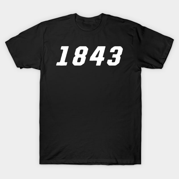 1843 T-Shirt by Luna Lovers